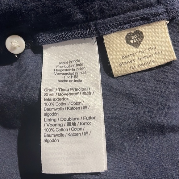 Madewell patchwork midi dress cottagecore NWOT XL - Picture 8 of 8